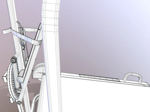 Treadmill 3D Model