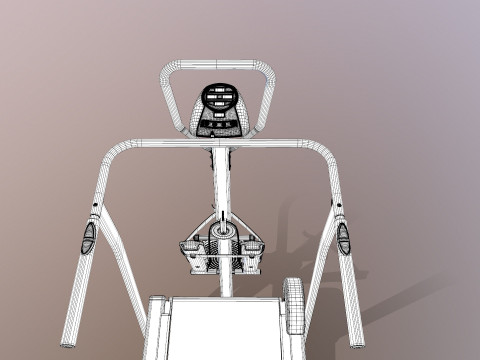 Treadmill Model 3D