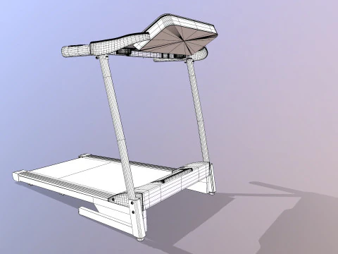 Treadmill 3D Model