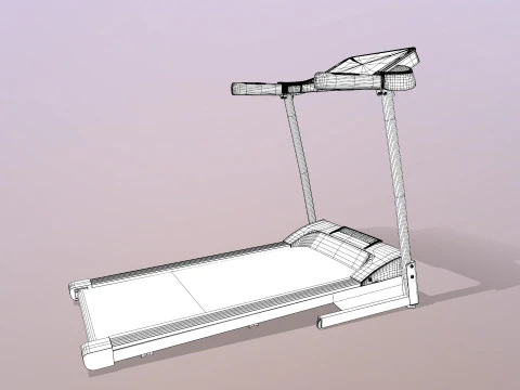 Treadmill 3D Model