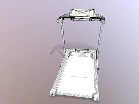 Treadmill 3D Model