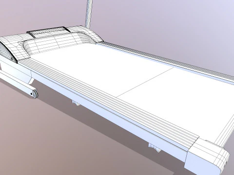 Treadmill 3D Model