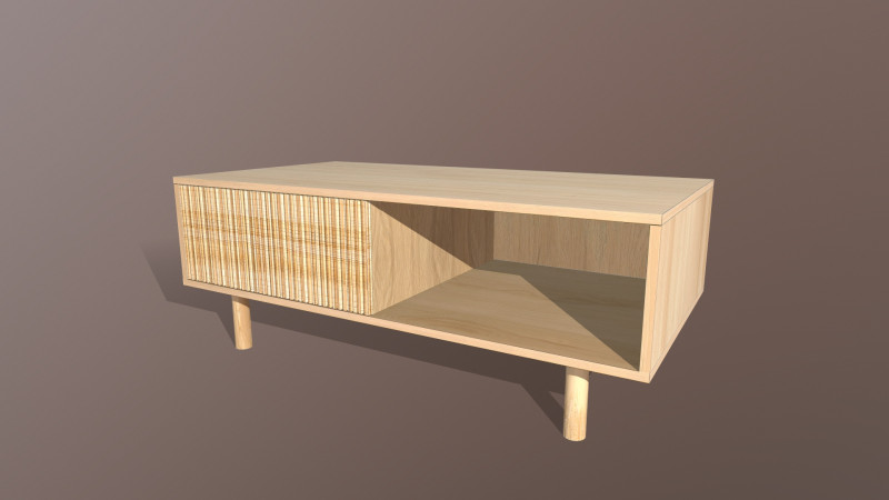 TV Unit Modèle 3D .c4d .max .obj .3ds .fbx .stl .blend