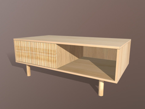 TV Unit 3D Model