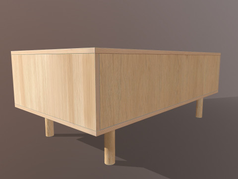TV Unit Modèle 3D
