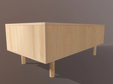 TV Unit 3D Model