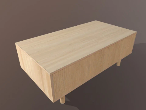 TV Unit 3D Model