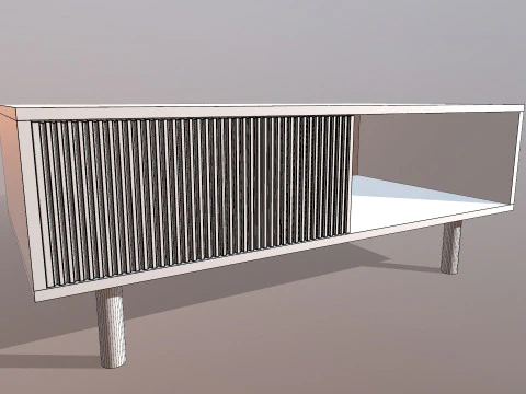 TV Unit 3D Model