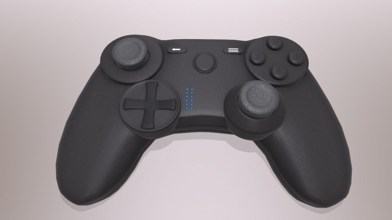 Joystick 3D-Modell .c4d .max .obj .3ds .fbx .stl .blend 