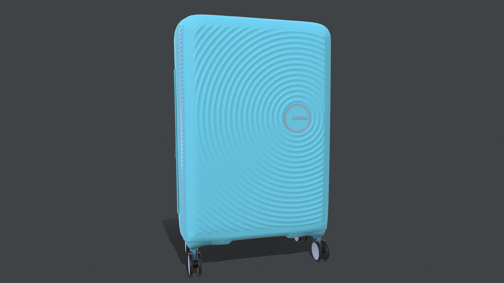 American Tourister Trolley 3D Model .c4d .max .obj .3ds .fbx .stl .blend 