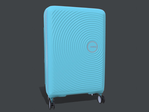 American Tourister Trolley 3D Model