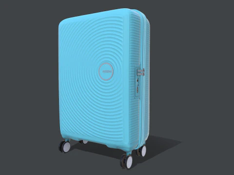 American Tourister Trolley 3D Model