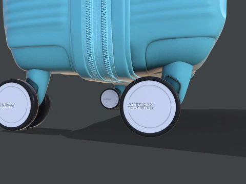 American Tourister Trolley 3D Model