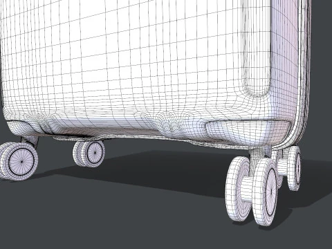 American Tourister Trolley 3D Model