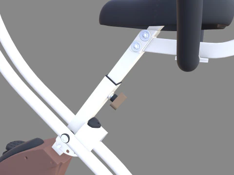 GYM Exercise Cycle 3D Model