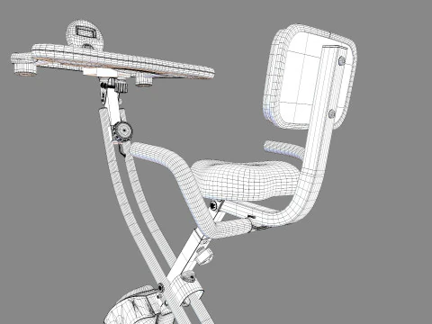 GYM Exercise Cycle 3D Model