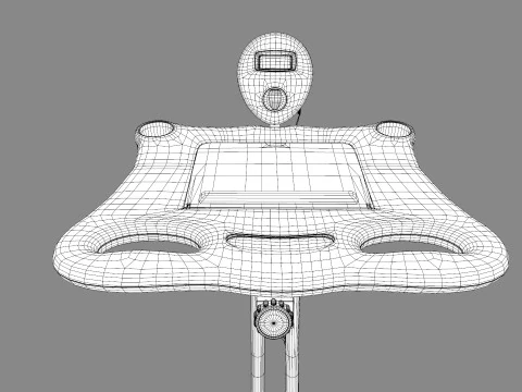 GYM Exercise Cycle 3D Model