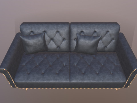 Sk&oacute;rzana SOFA Model 3D