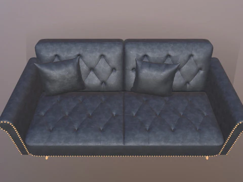 Leather SOFA 3D Model