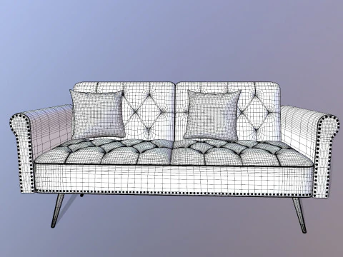 Leather SOFA 3D Model