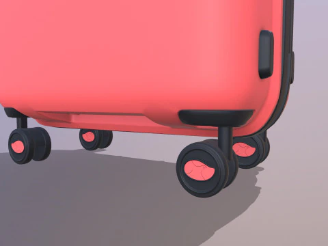 Suitcase 3D Model