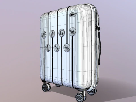 Suitcase 3D Model