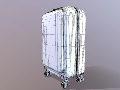 Suitcase 3D Model