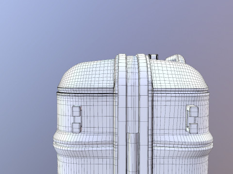 Suitcase 3D Model