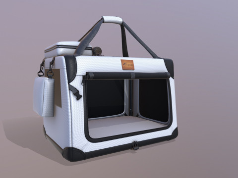 Foldable Dog Box 3D Model