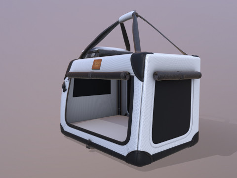 Foldable Dog Box 3D Model