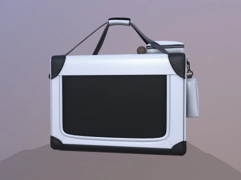Foldable Dog Box 3D Model