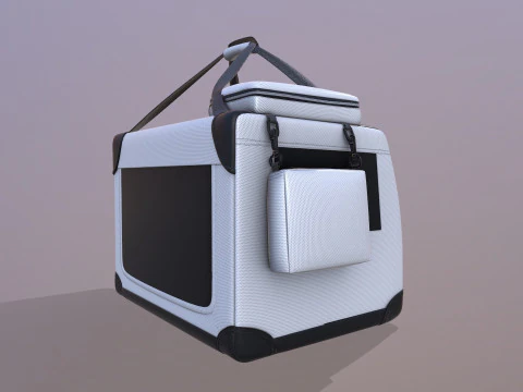 Foldable Dog Box 3D Model