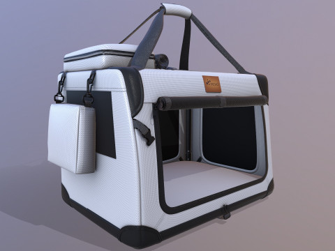 Foldable Dog Box 3D Model