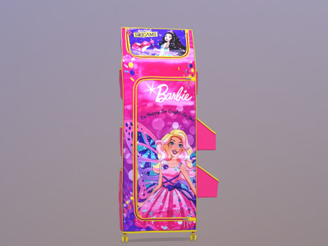 Armadio pieghevole per bambini Modello 3D