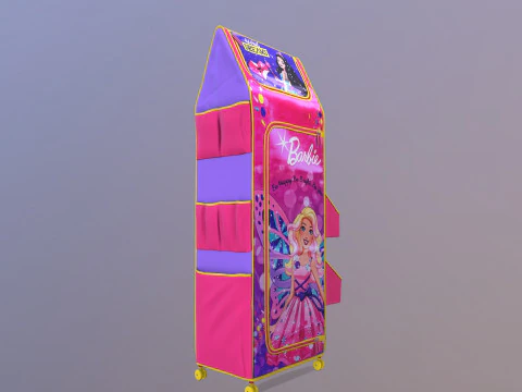 Kids Folding Wardrobe 3D Model