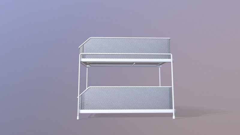 Stojak do przechowywania w kuchni Model 3D .c4d .max .obj .3ds .fbx .stl .blend 