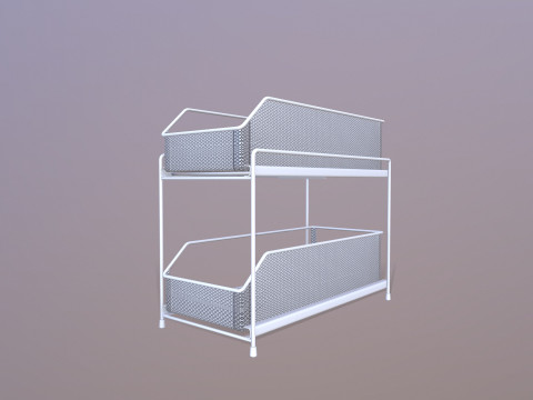 Stojak do przechowywania w kuchni Model 3D