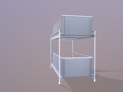 Stojak do przechowywania w kuchni Model 3D