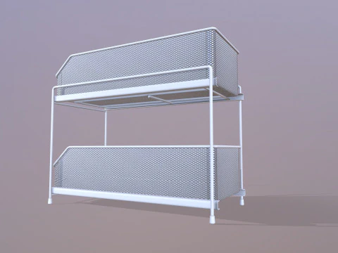 Kitchen Storage Rack 3D Model