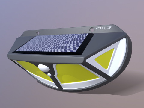 LED Wall Lamp 3D Model