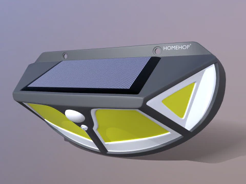 LED Wall Lamp 3D Model
