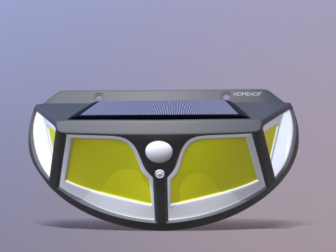 LED Wall Lamp 3D Model