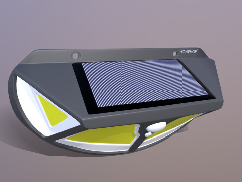 LED Wall Lamp 3D Model