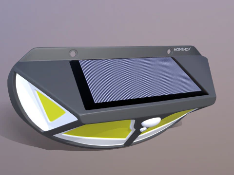 LED Wall Lamp 3D Model