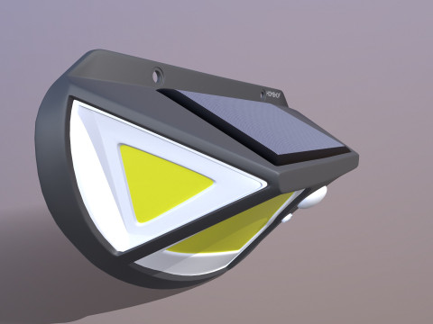LED Wall Lamp 3D Model