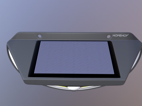 LED Wall Lamp 3D Model
