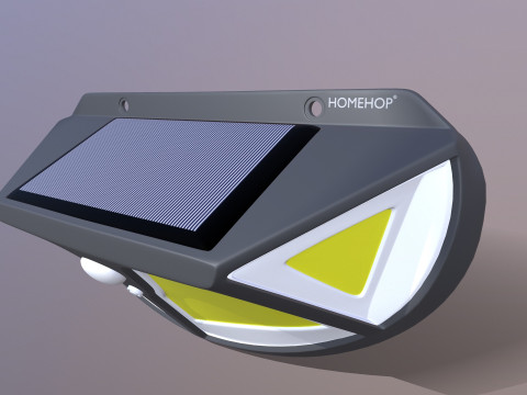 LED Wall Lamp 3D Model