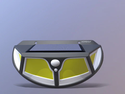 LED Wall Lamp 3D Model