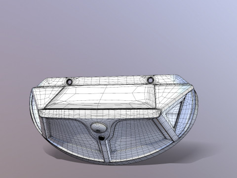 LED Wall Lamp 3D Model