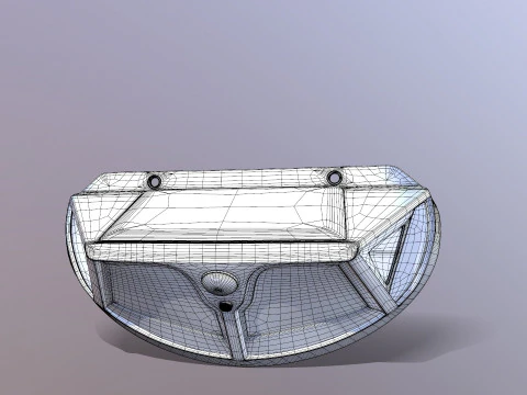 LED Wall Lamp 3D Model